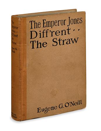 ONEILL, EUGENE. The Emperor Jones. Diffrent. The Straw.